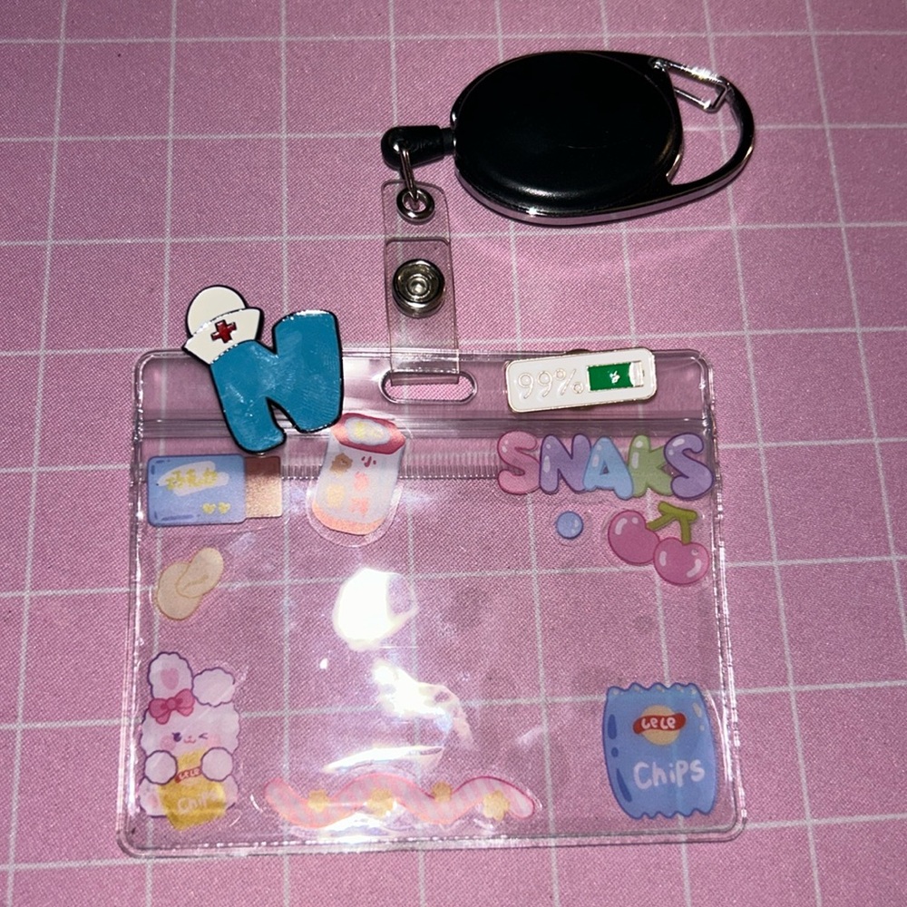 Cute badge holder